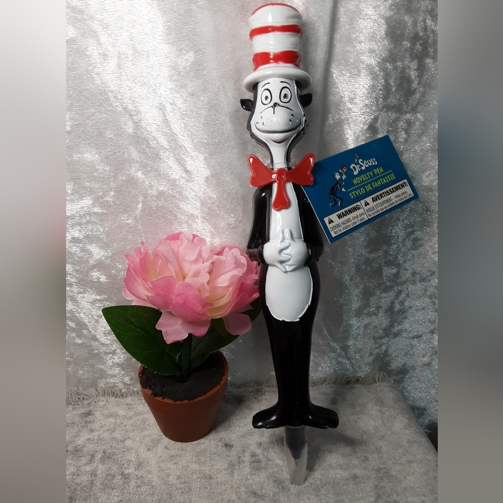 Dr. Seuss The Cat In The Hat Novelty Pen  NWT